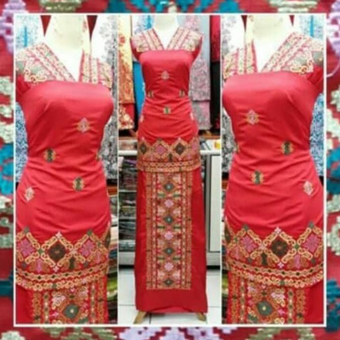 Bukittinggi Original Kain Bordir / Kain Bakal Baju / Bordir Bukittinggi / Sulaman / Stelan -