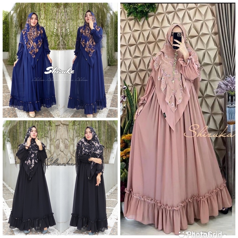 SHIZUKA syari by aldisa / gamis ceruty