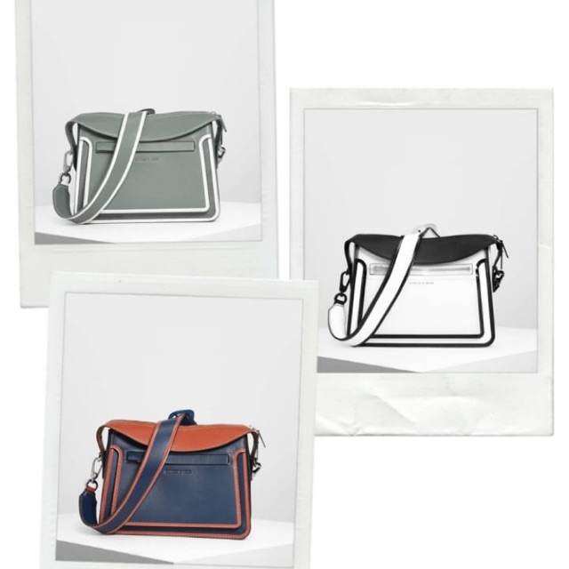 top flap satchel charles and keith