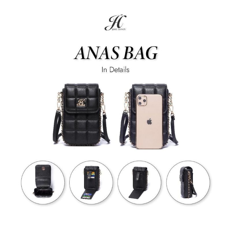 Anas Mini Bag Jims Honey Tas Selempang Wanita Tas Terbaru Jims Honey