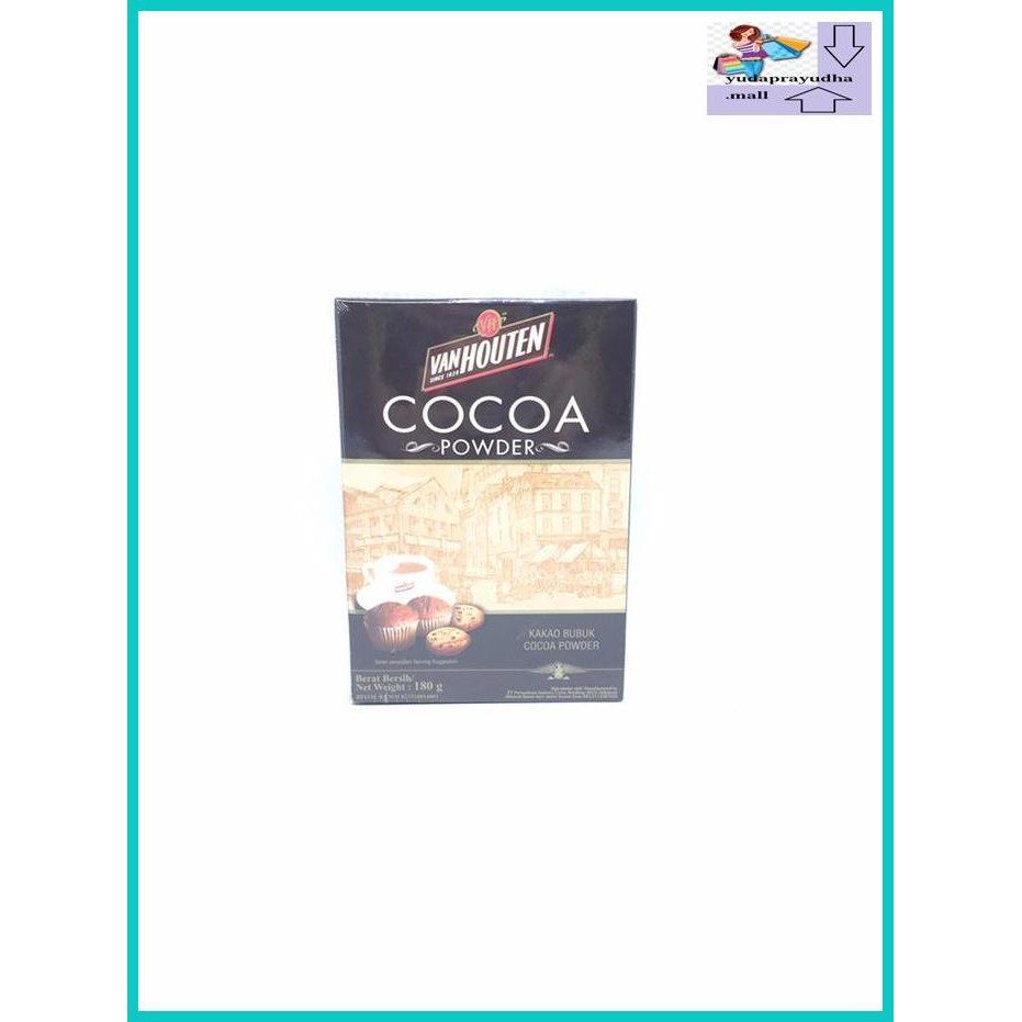 

54Etr7U- Coklat Bubuk Van Houten 180Gr 9Uhhjt7-