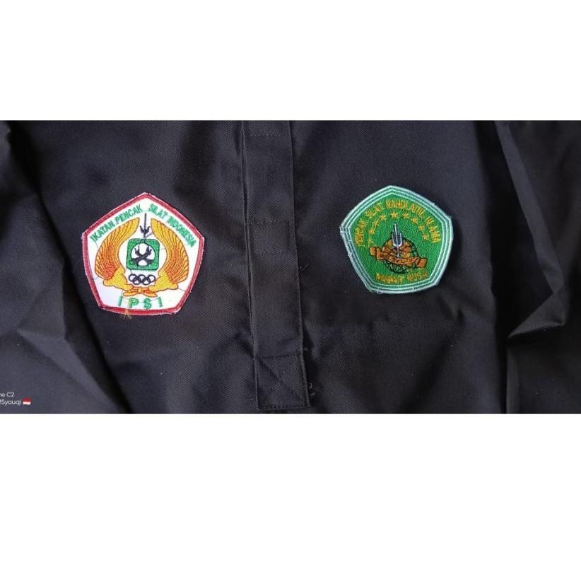 Langsung Beliii.. Seragam Pagar Nusa LENGKAP Bet BORDIR Bahan Drill Ukuran Anak - Dewasa Baju Silat 