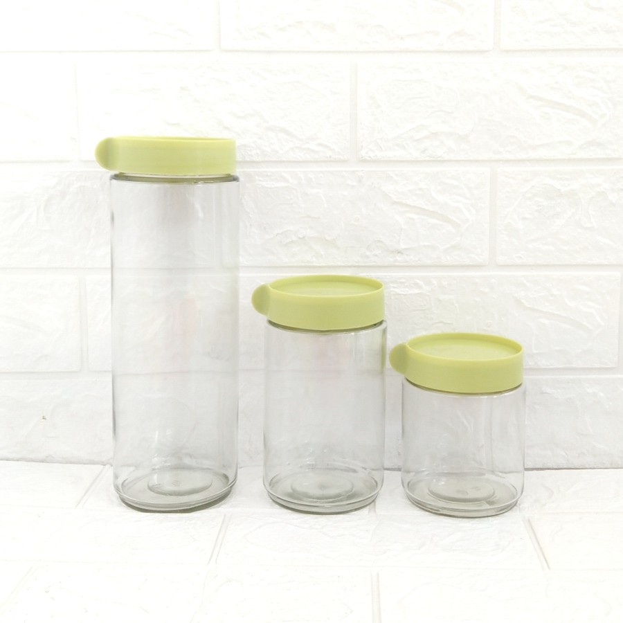 Toples Kaca Toples Panjang Toples Kacang Sayuran Sun Glass Seal Tank