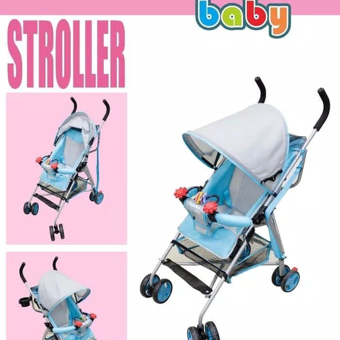 Makassar - Stroller Kereta Dorong Bayi Kandila / Buggy Kandila / Stroller Bayi