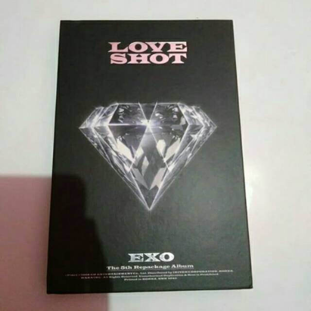 OPEN PO ALBUM EXO LOVE SHOT