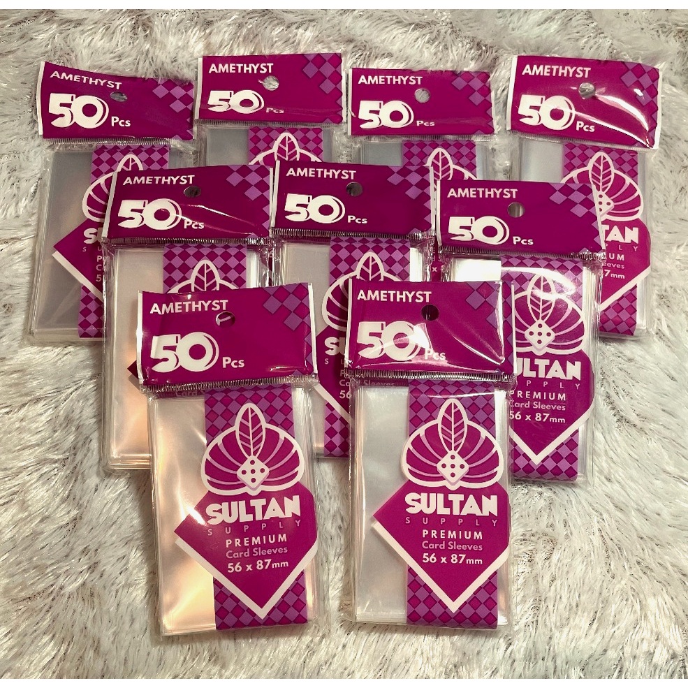 [READY STOCK] Inner Sleeve Sultan Amethyst 56x87 mm Photocard Packing Trade PC Kpop