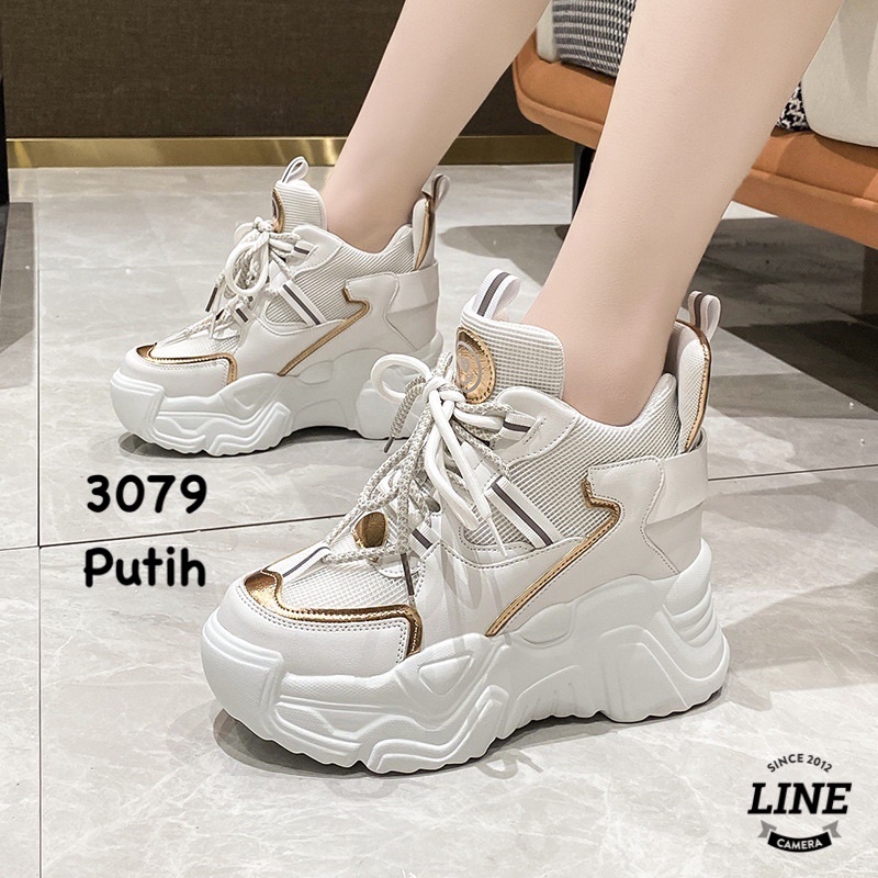 SEPATU WEDGES WANITA   FASHION KOREA 3079