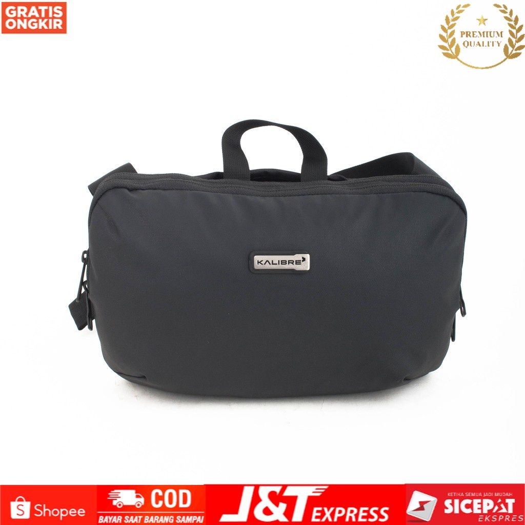 TAS SELEMPANG PRIA TAS PINGGANG WAISBAG MK921315000 ORIGINAL -ZECCOLECTION