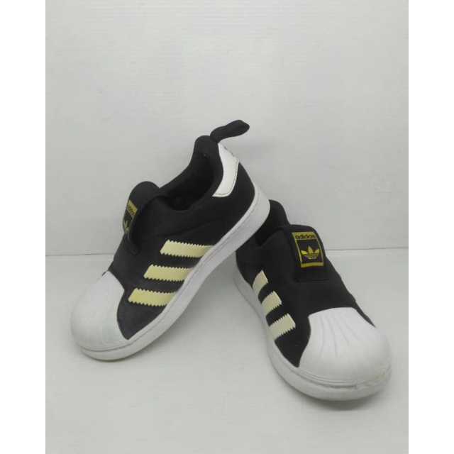 Sepatu Adidas Superstar ORI Size 25,5 insole 15cm Preloved