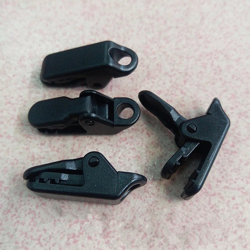 Jepit Tenda Terpal Heavy-duty Alligator Tarpaulin Clips 10 PCS - ME30 - Black