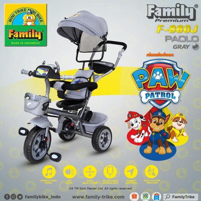 SEPEDA ANAK RODA 3 FAMILY F 860 J FDG54654E