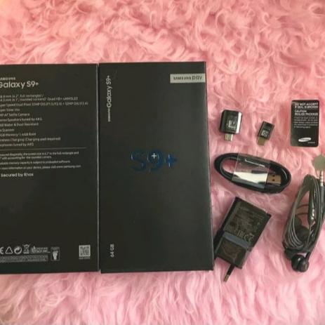 

➳ DUS/BOX/BOOK/KOTAK SAMSUNG GALAXY S9+ plus FULLSET AKSESORIS ➮