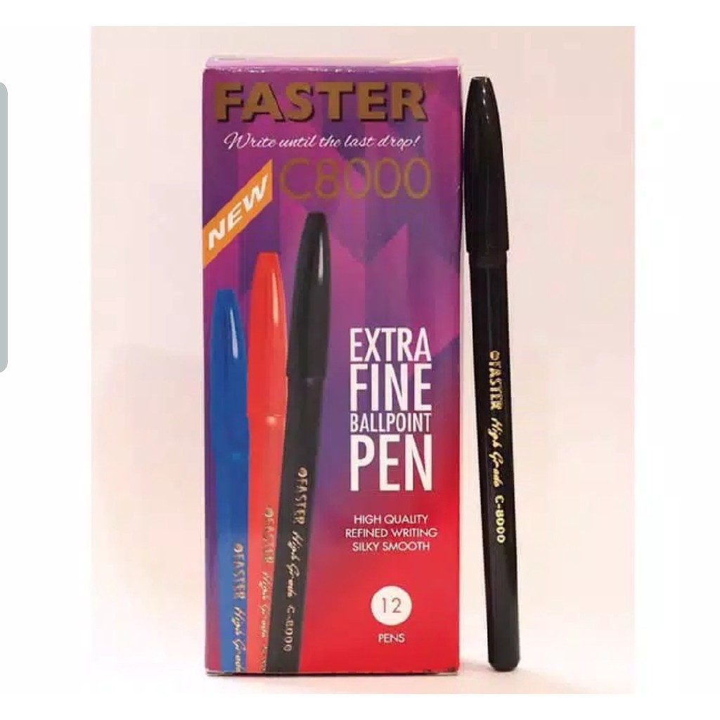 

Pulpen Faster C8000 (12 pcs)