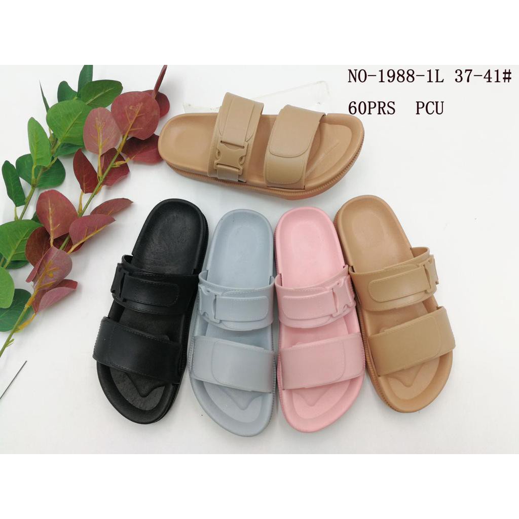 Sandal Wanita Casual Ban Dua Wanita Import WNL 1988-1L