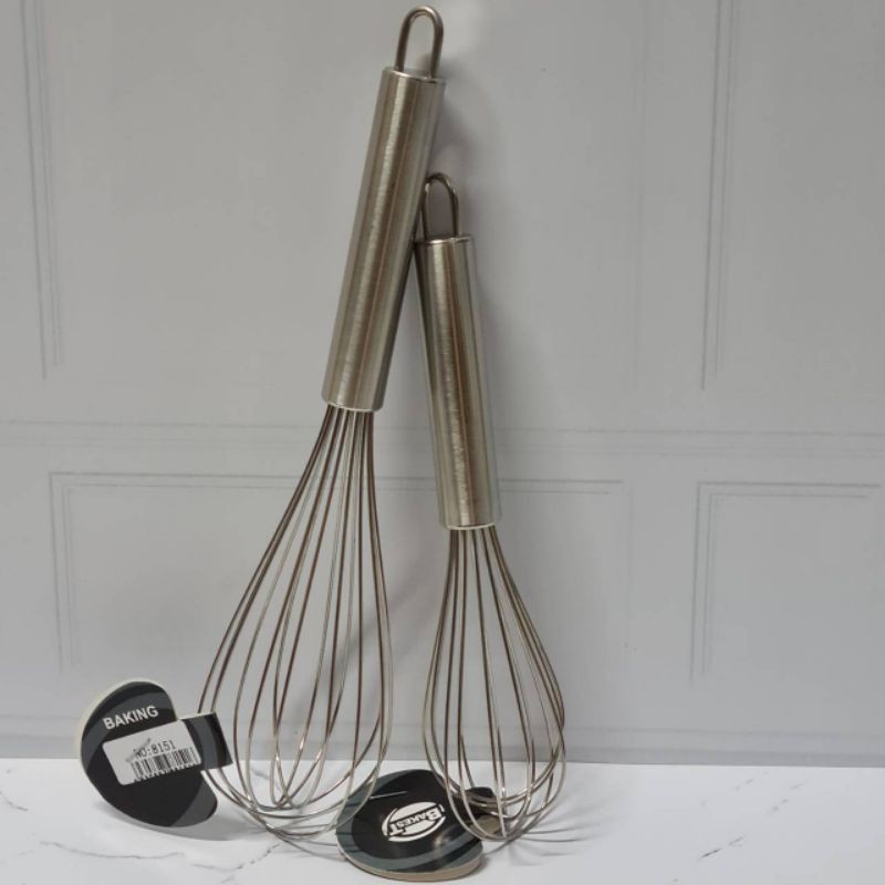 Bakest small stainless balloon whisk / pengocok telur