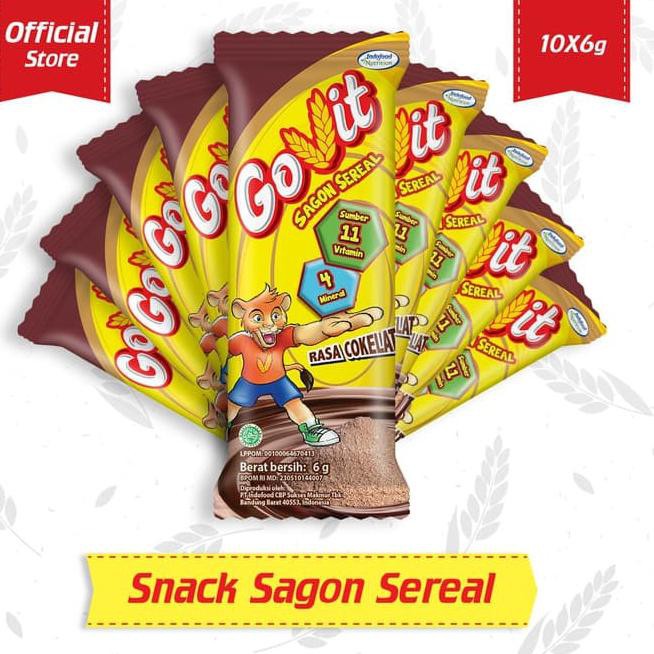 

NEW Govit Cokelat Sachet 6 gr (isi 10 sch)