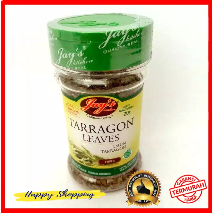 

Jay's Tarragon Leaves(Daun Tarragon) 20gm