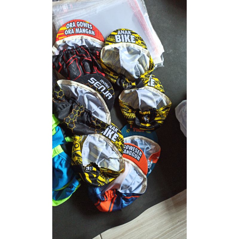 Cycling Cap Topi Sepeda Custom Terbaik