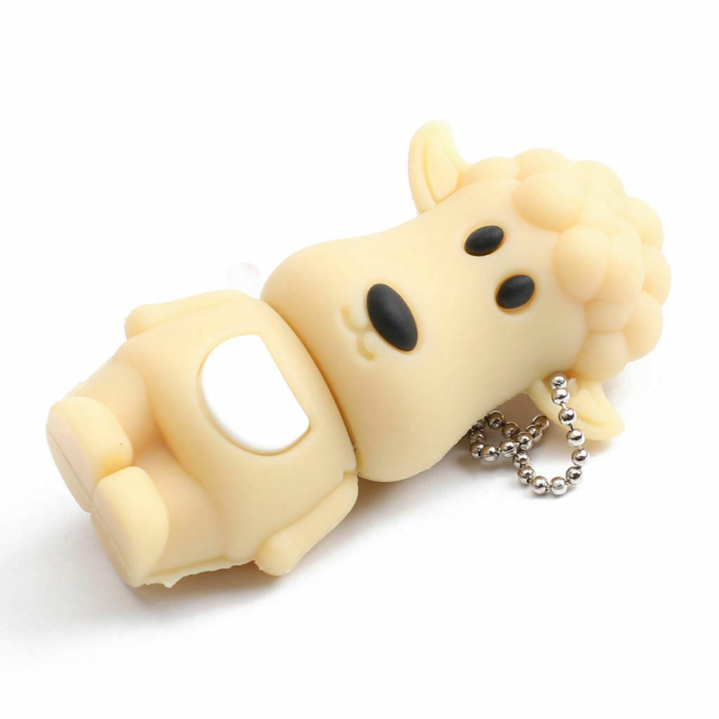 Flash Disk USB 2.0 Bentuk Kartun Domba Lucu Kapasitas 64g