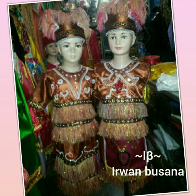 Baju adat papua anak2 size S dan M