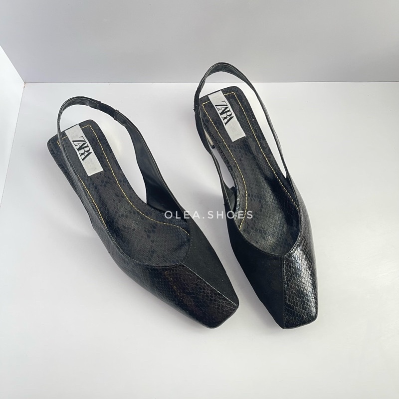 Flat Shoes Zara Slingback
