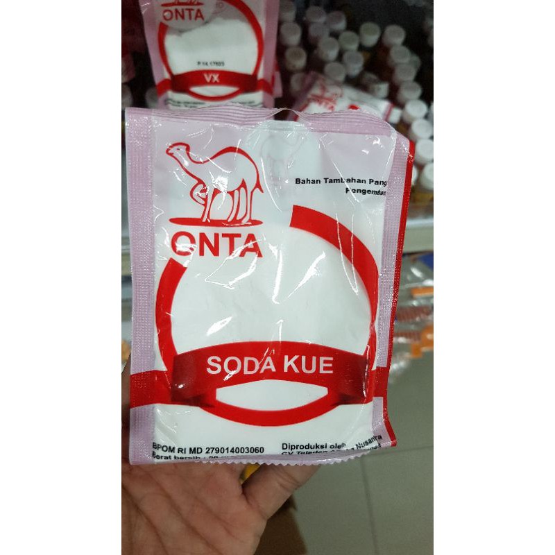 

Soda Kue cap Onta 50gr