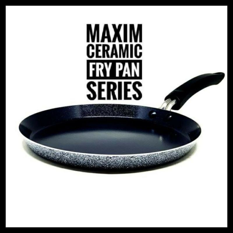 Maxim Neostone Frypan Crepes Crepiere Pan Anti Lengket Ceramic 25 Cm