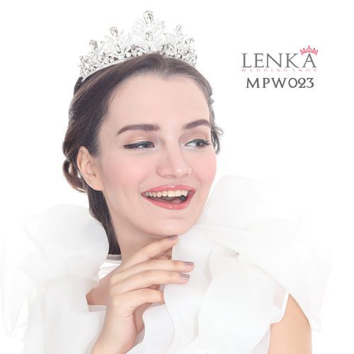 [BISA COD] MAHKOTA HEADPIECE BRIDAL AKSESORIS WEDDING PESTA WANITA MPW023