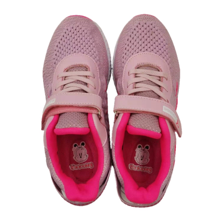 Sepatu lari anak laki-laki dan perempuan Sepatu lari Korea / mesh atas siswa / sol bantalan udara