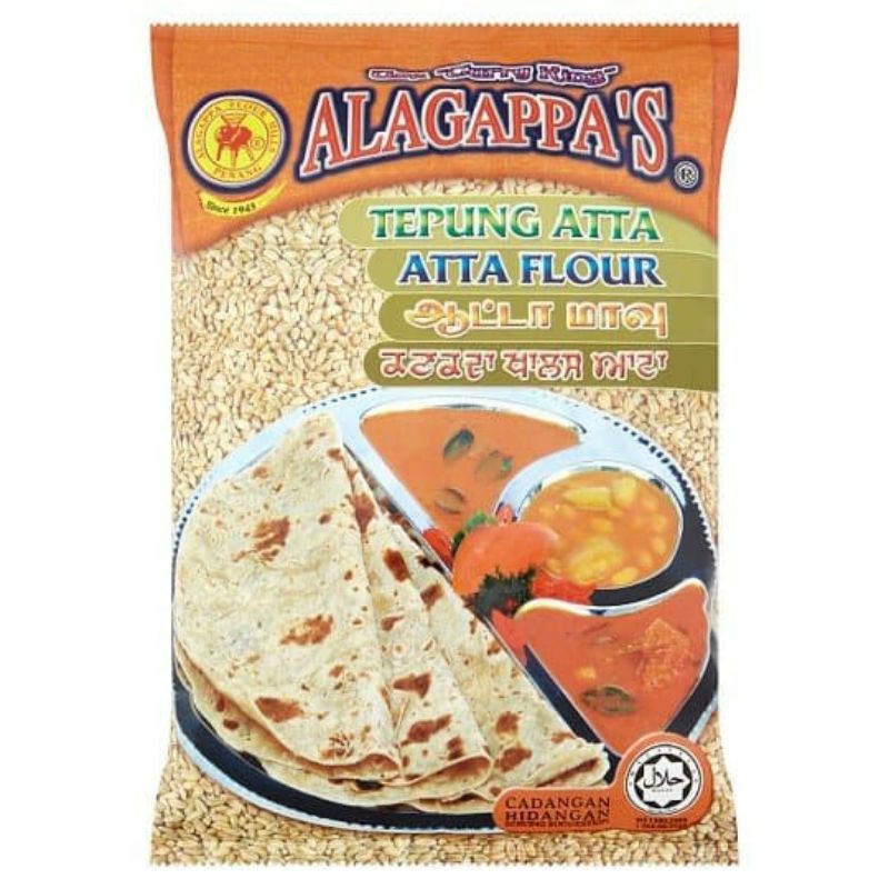 

alagappa's atta tepung gandum 800g