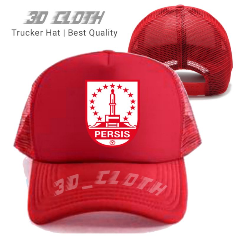 Topi Persis Solo Trucker Jaring - Topi Persis Solo