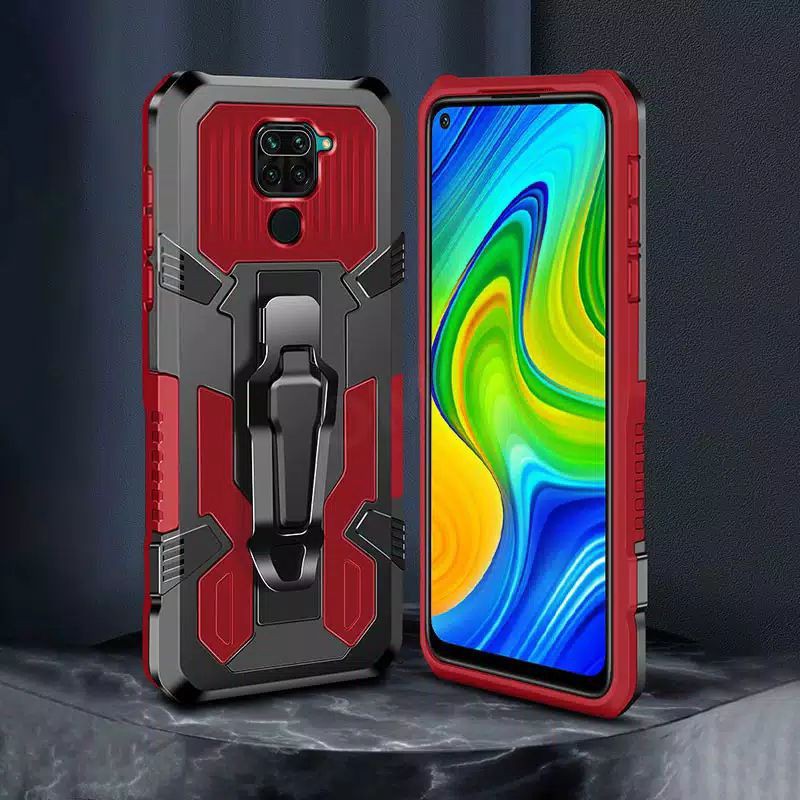 Hard Case Xiaomi Redmi Note 10 5G Note 10 Note 10S Note 10 Pro Note 9 Note 9 Pro Note 8 Note 8 Pro Note 5 Note 5A Note 5 Pro Case H8 I-Crystal Transformer Robot Ironman Kickstand