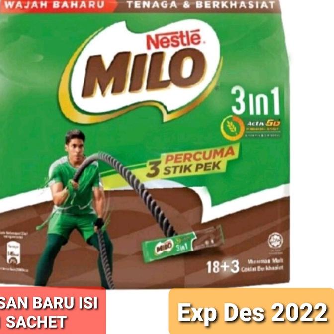 

❄️ Nestle Milo Activ-Go 3 In 1 Made In Malaysia