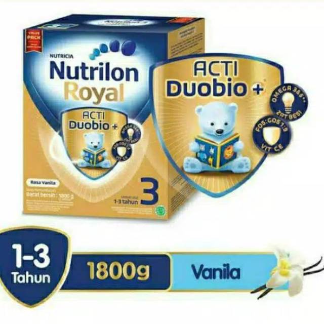 

Kimsinar - Nutrilon royal 3 isi 1.800 g.