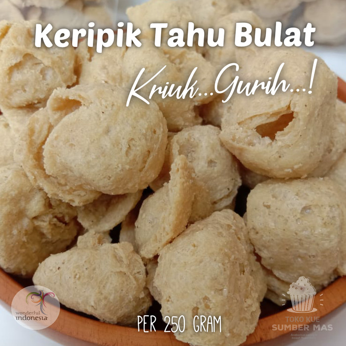 KERIPIK / TAHU BULAT / KULIT TAHU BULAT CAMILAN KILOAN 500 GR