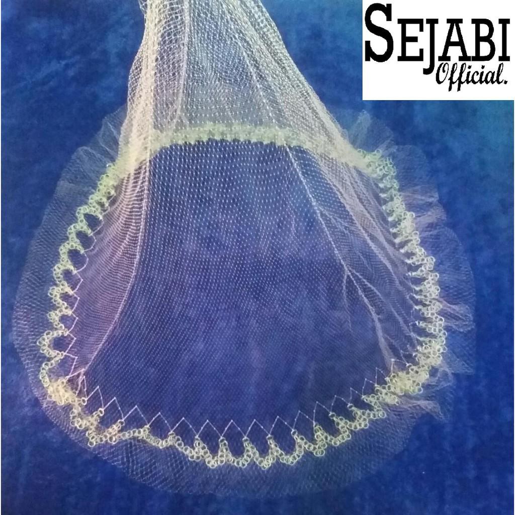 Promo Sejabi Termurah Jala Lempar Ikan 3 4 Inch 1 Meter Bahan Senar Tansi Berkualitas Shopee Indonesia