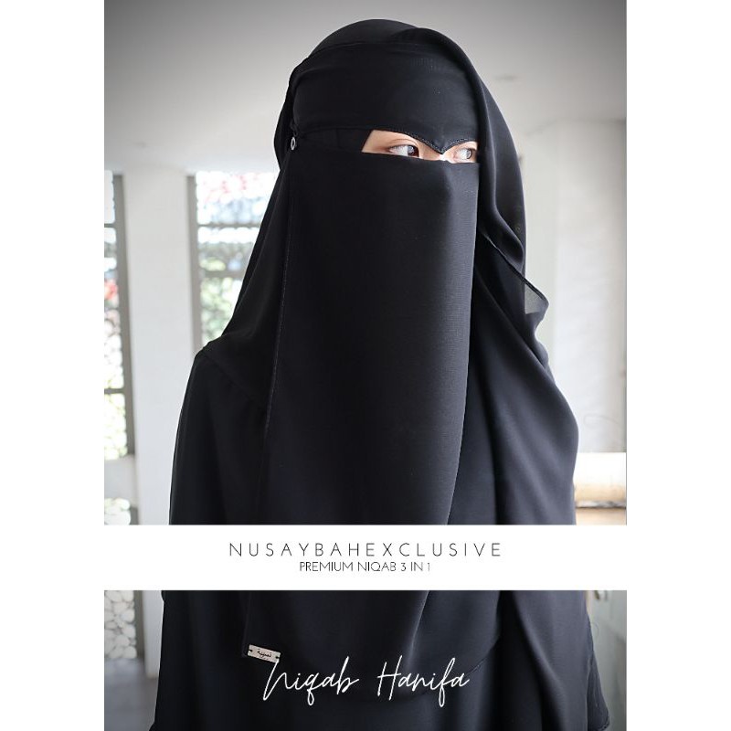 NIQAB HANIFA 3IN1 (MAT'AM) DEFECT minus Tali kecil
