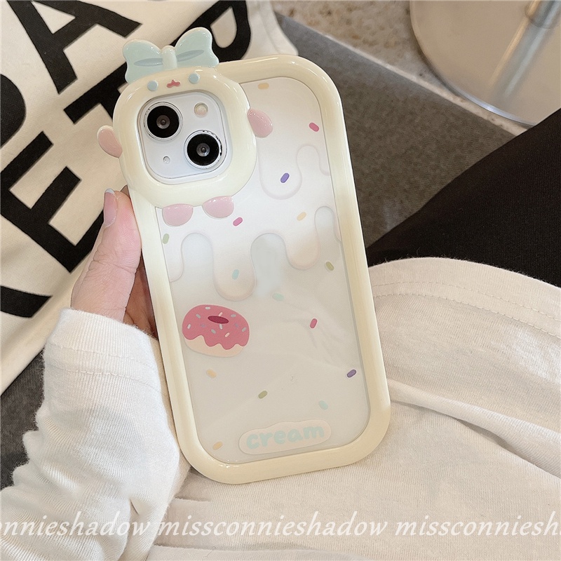 Soft Case Desain Kue Es Krim Strawberry Monster Untuk OPPO A17 A15 A15s A12 A7 A5s A35 A53 A9 A5 A54 A57 A74 A1K A95 A76 A96 A55 A16K A16 A16E A3s A31 A52 Az Azf 7n A3s