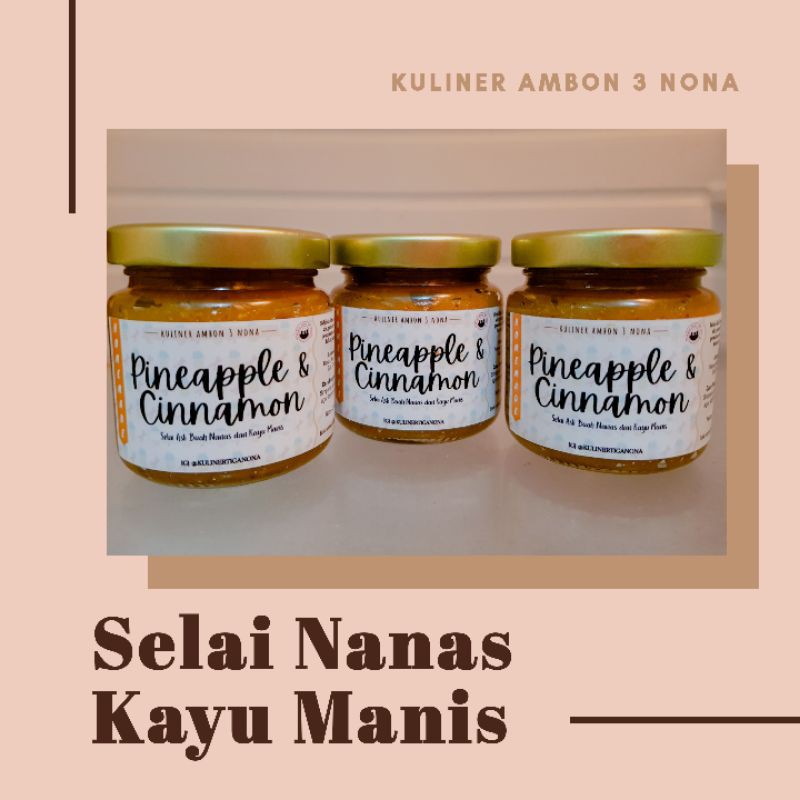 

Selai Nanas Kayu Manis / Selai Homemade / Selai Nastar