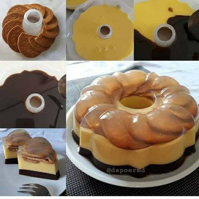 Cetakan Agar Puding Jelly Regal Besar Plastik Tebal Food Grade Diameter 15cm 20cm 25cm