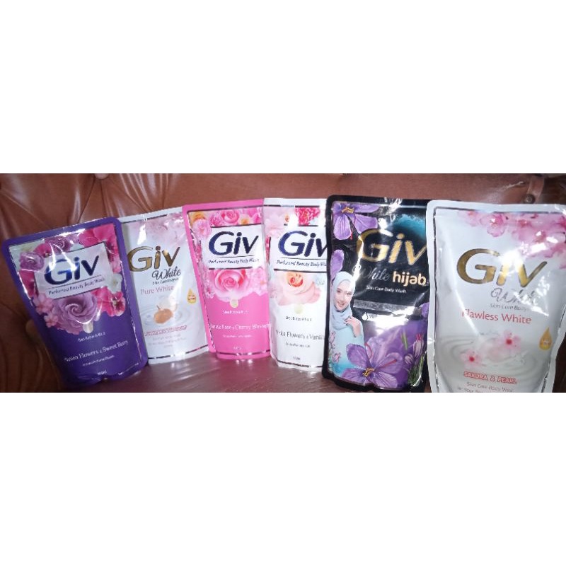 Giv White Skin Care Bodywash Flawless White 400ml.