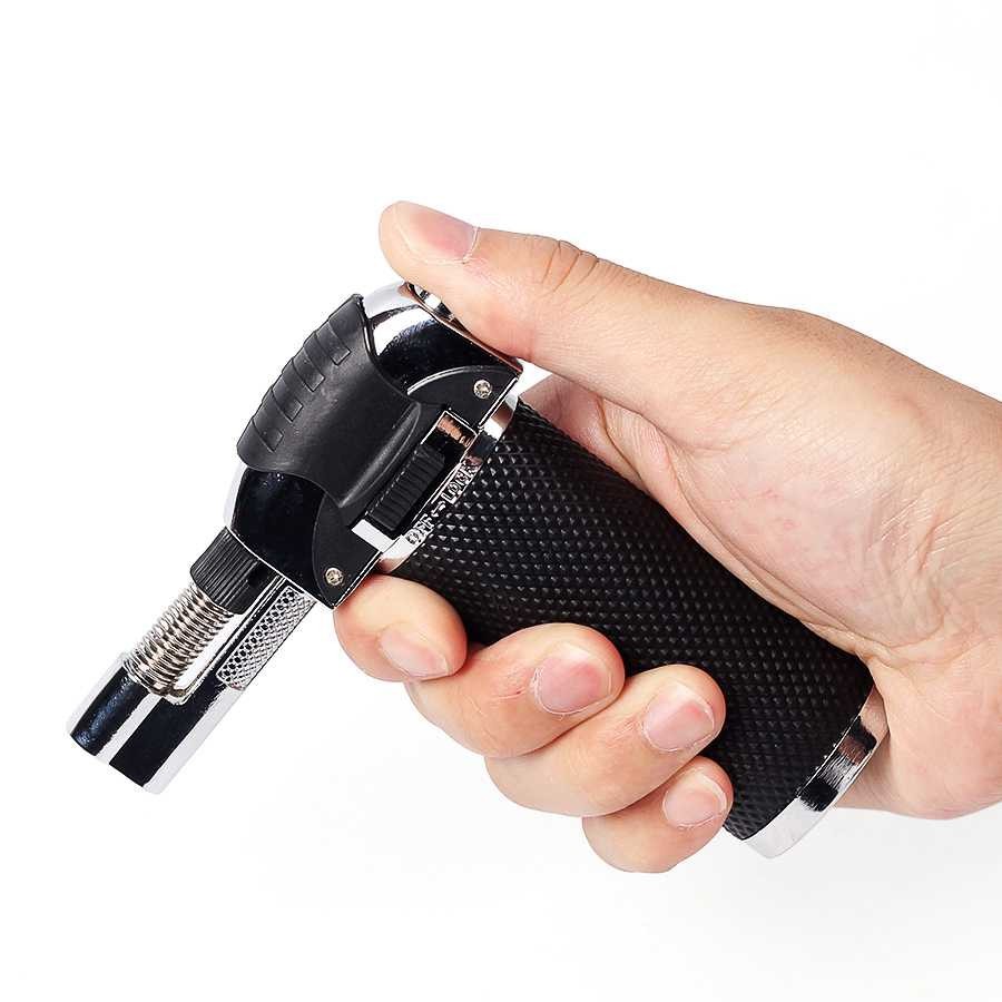 Mancis AE12 Korek Api Gas Butane Torch Model Flame Gun Multifungsi Korek Gas Perlengkapan Outdoor