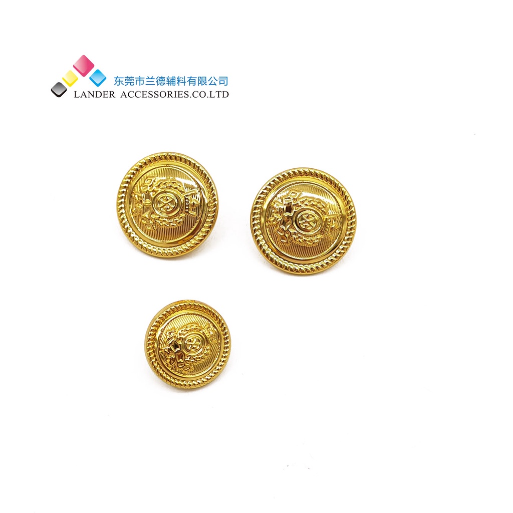 Lander kancing Metal / Metal Button / Kancing Fashion / XY-N01