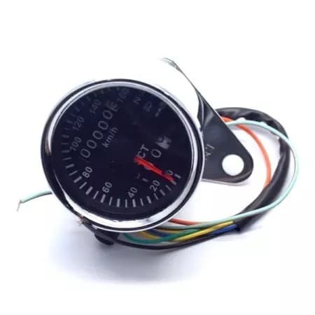 spidometer kilometer variasi bukat chrome motor