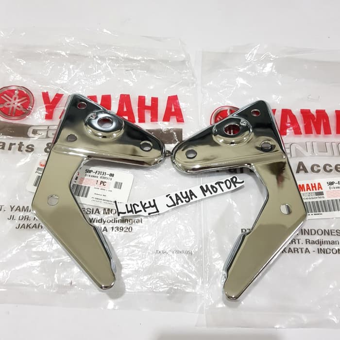 Kuping breket lampu Rx king Rxking new Scorpio 5BP kiri kanan-2