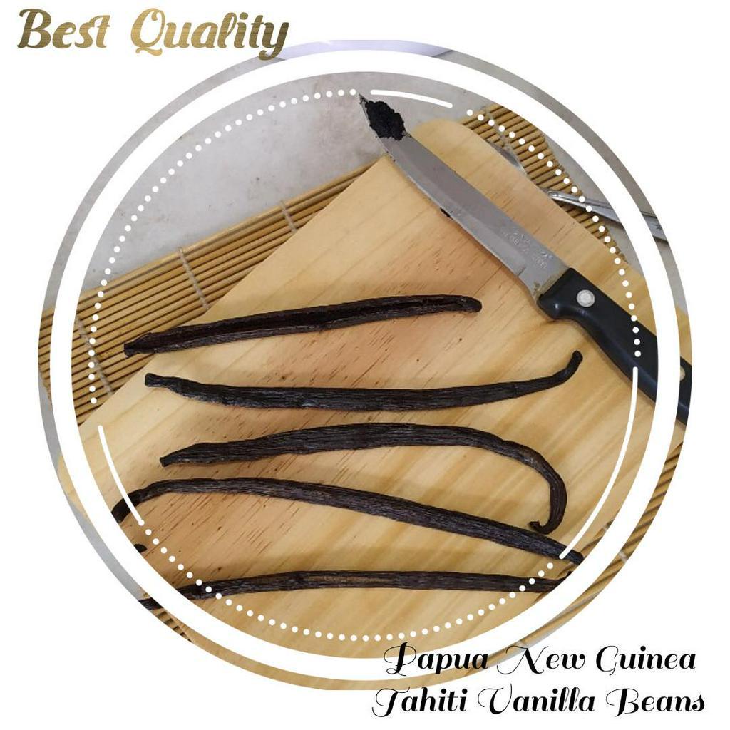 

Organic Tahiti Papua New Guinea Vanilla Beans Grade A, Gourmet Quality, Vanilla Original