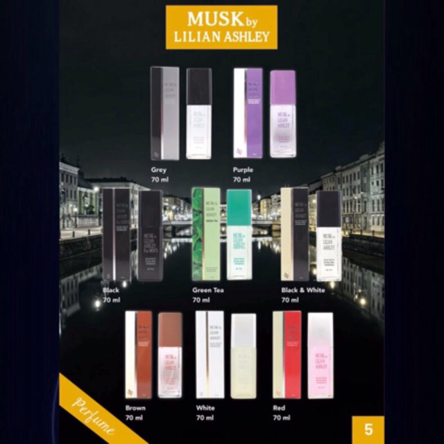 Musk by Lilian Ashley 70ml Dus