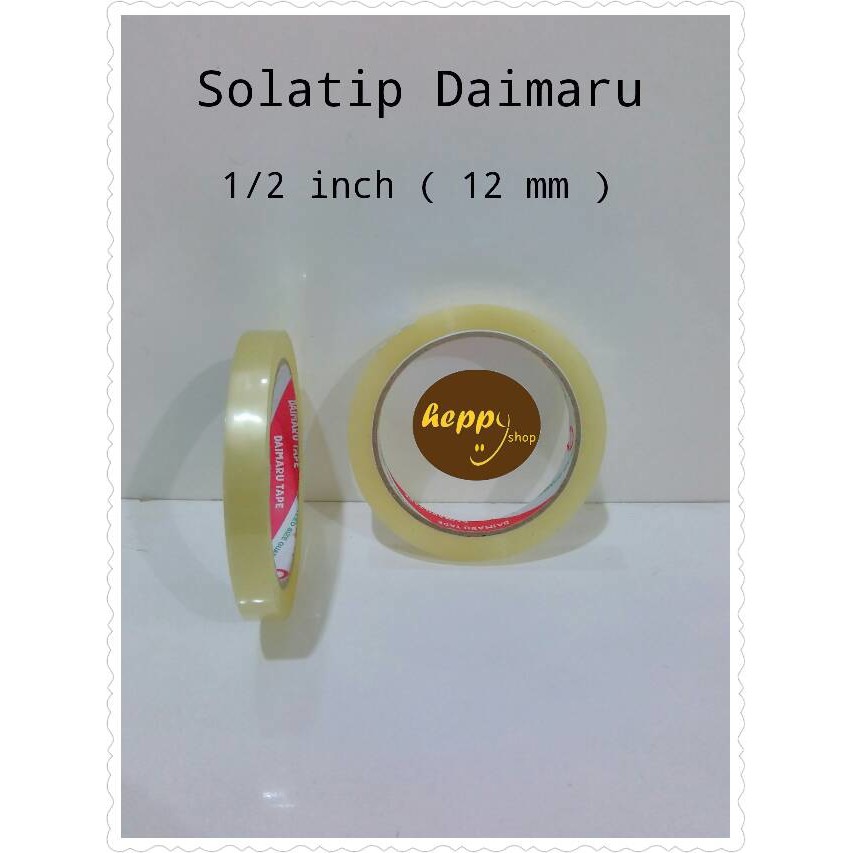 

Dijual Solatip Isolasi Daimaru 1 2 inch Diskon