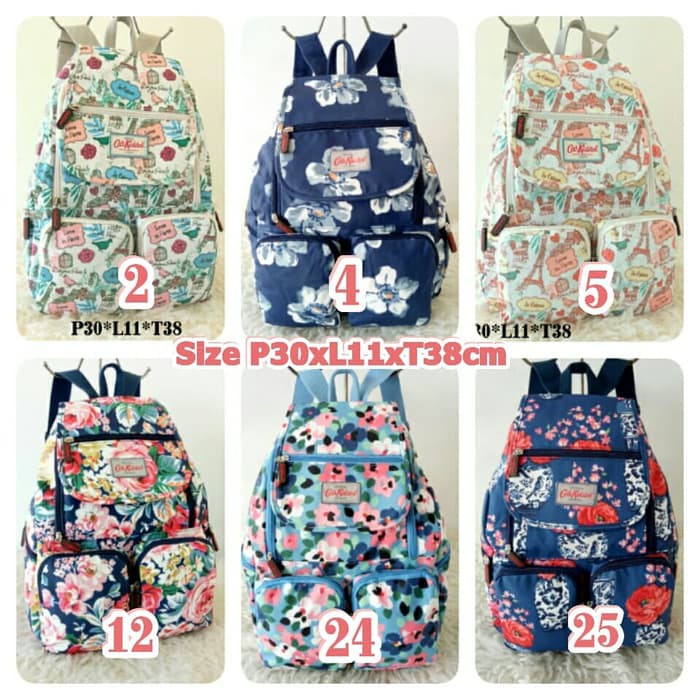 Tas Ransel Wanita Import Terbaru Terbaik CK301 Tas Ransel Wanita Import Cathkidston Medium Original