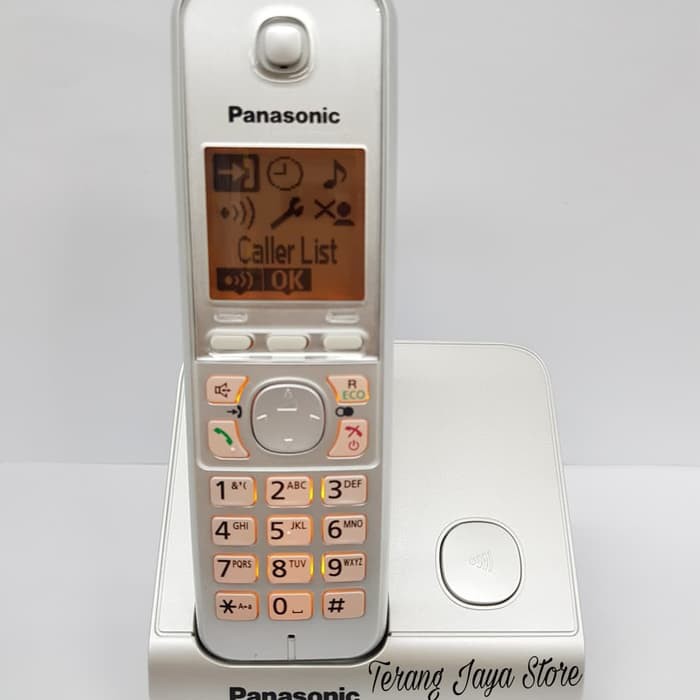 

Telepon Wireless Panasonic KX-TG6711 Wireless Phone TG 6711 (Silver)